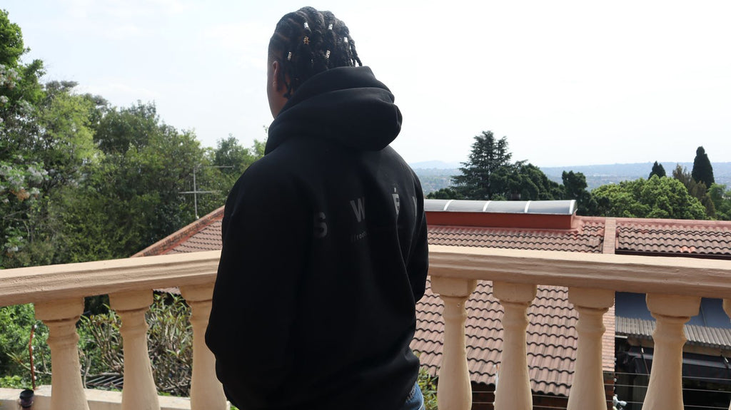 Oversized Black Hoodie
